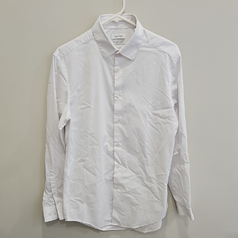 Calvin Klein Men's White Shirt